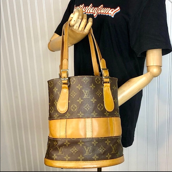 LOUIS VUITTON Vintage Monogram Bucket Bag c/o The French Bag Co. USA - Picture 7 of 17
